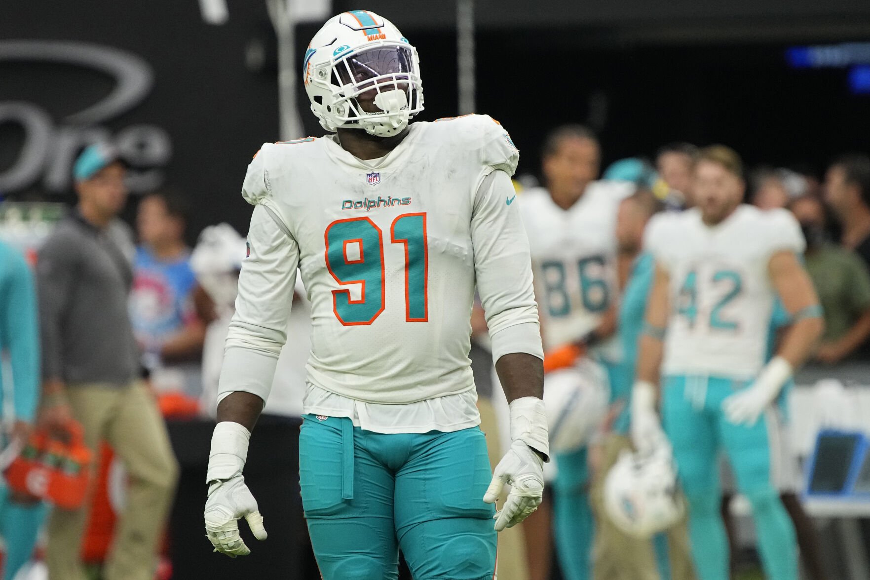 Dolphins Raiders Football